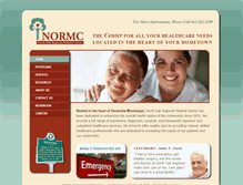 Tablet Screenshot of northoakregional.com